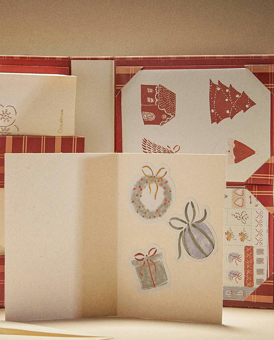 CHILDREN’S CHRISTMAS CARD KIT